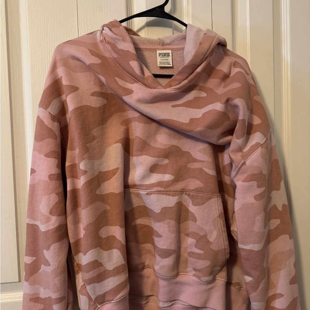PINK Victoria's Secret Pink Camouflage Hoodie